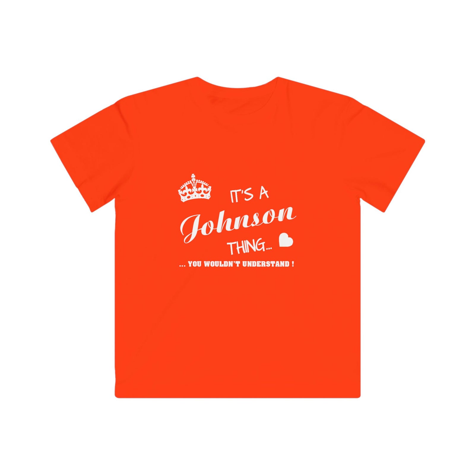 Simple Classic Black Text Design — Kids