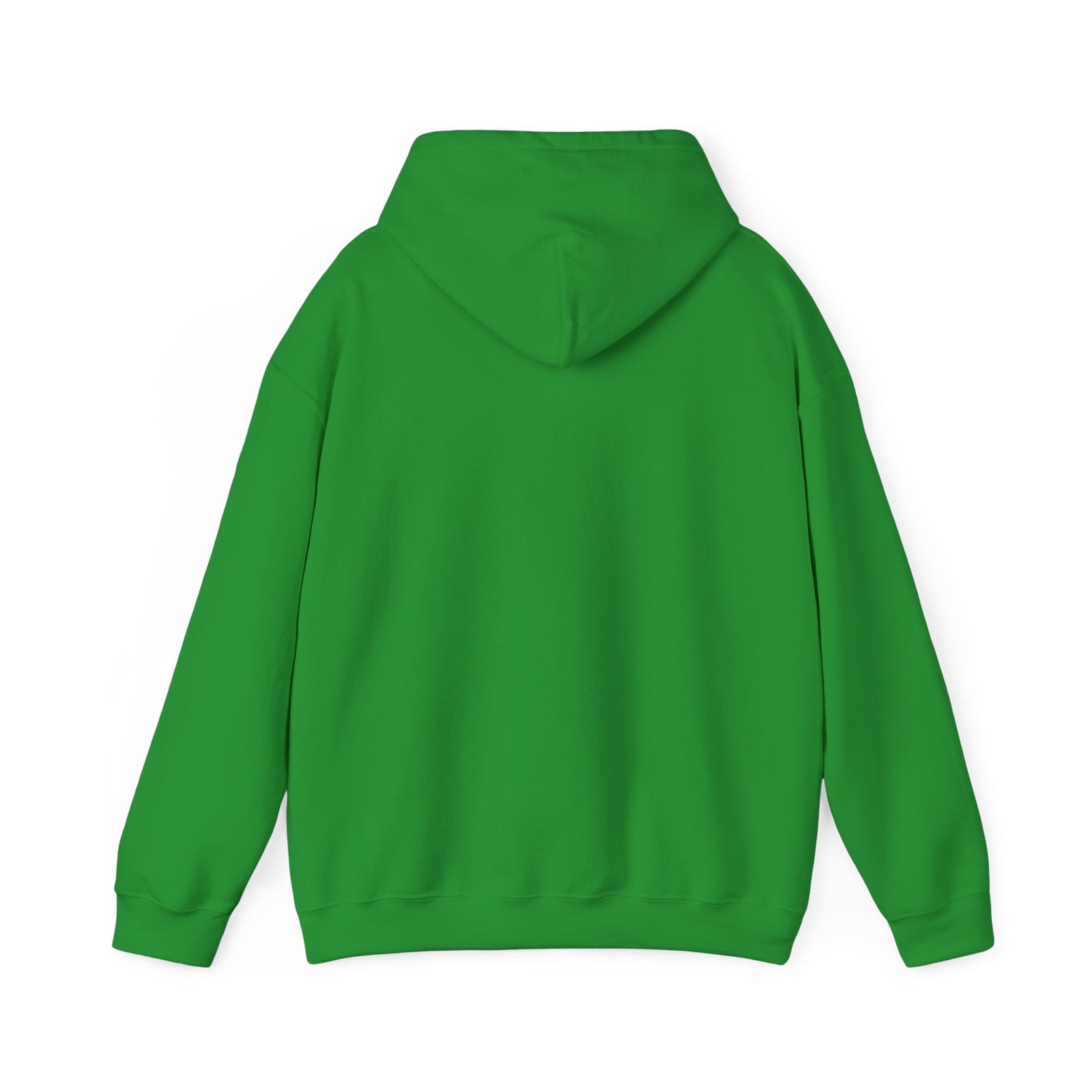 Wispy White Feather Silhouette — Hoodie