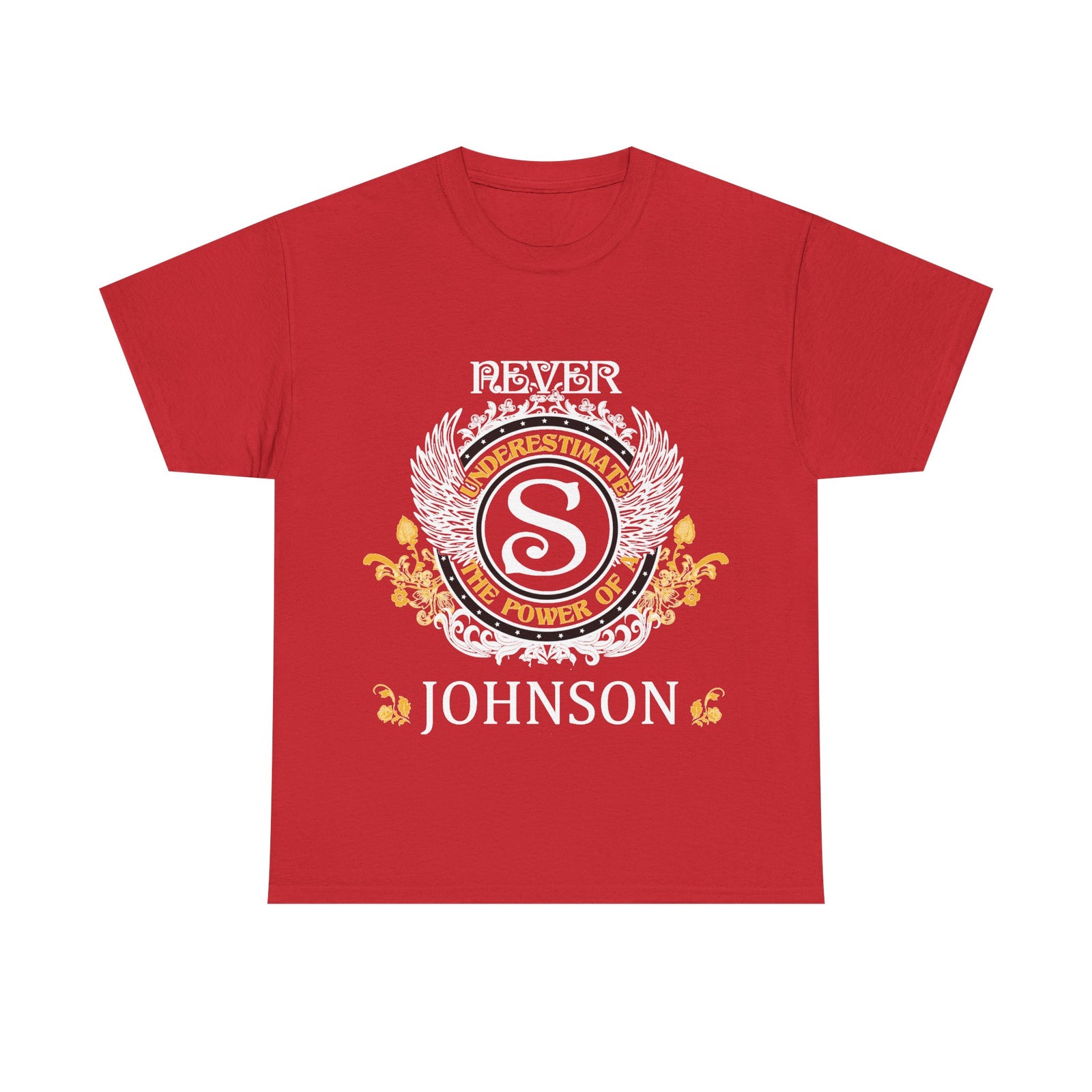 Never Underestimate The Power - Johnson Crest — Unisex Tee