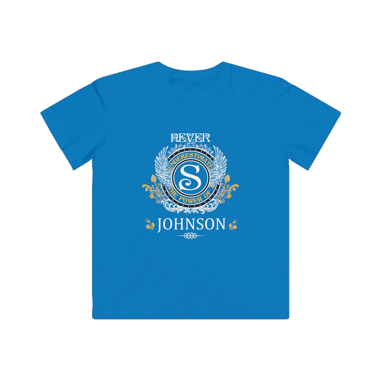 Never Underestimate The Power - Johnson Crest — Kids