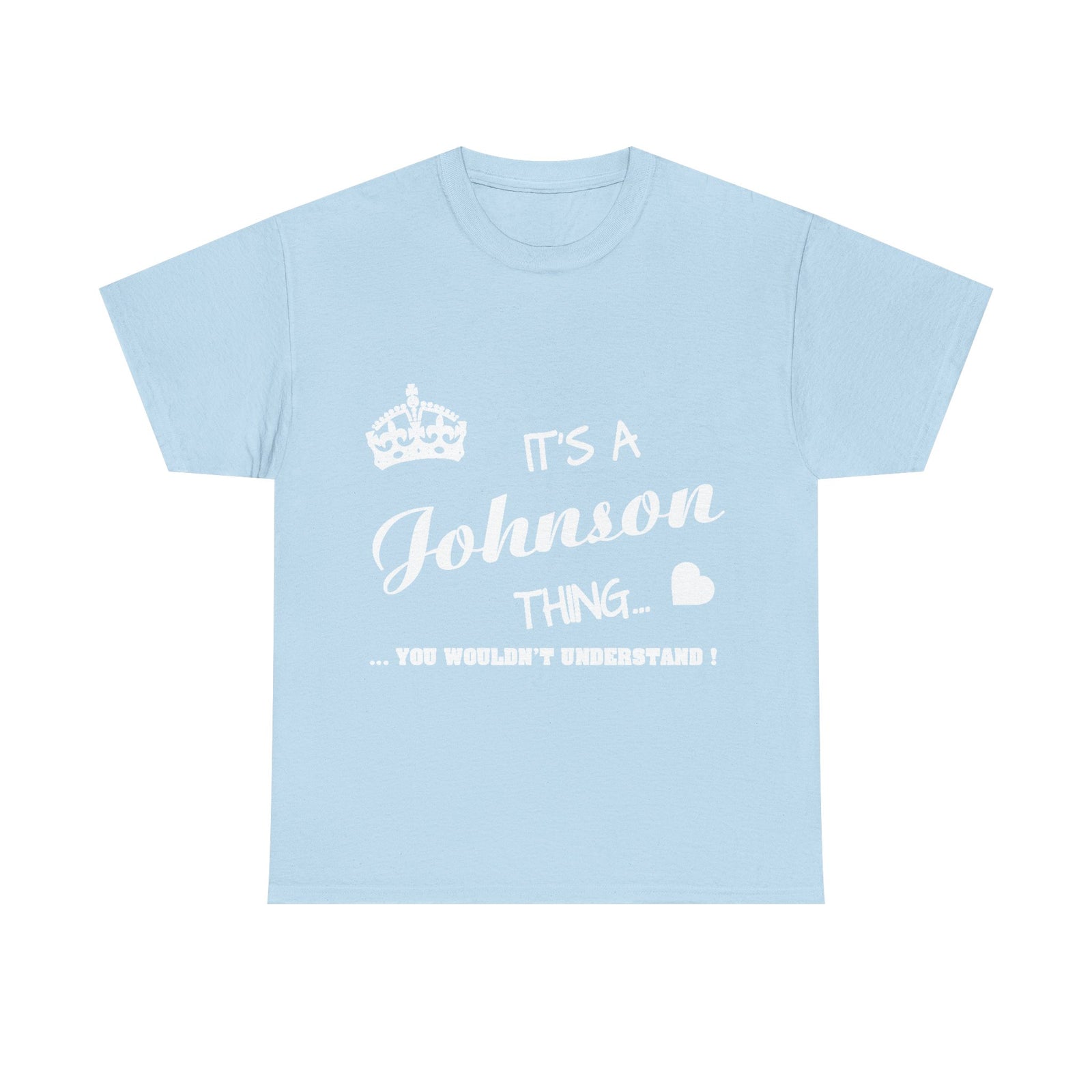 Simple Classic Black Text Design — Unisex Tee