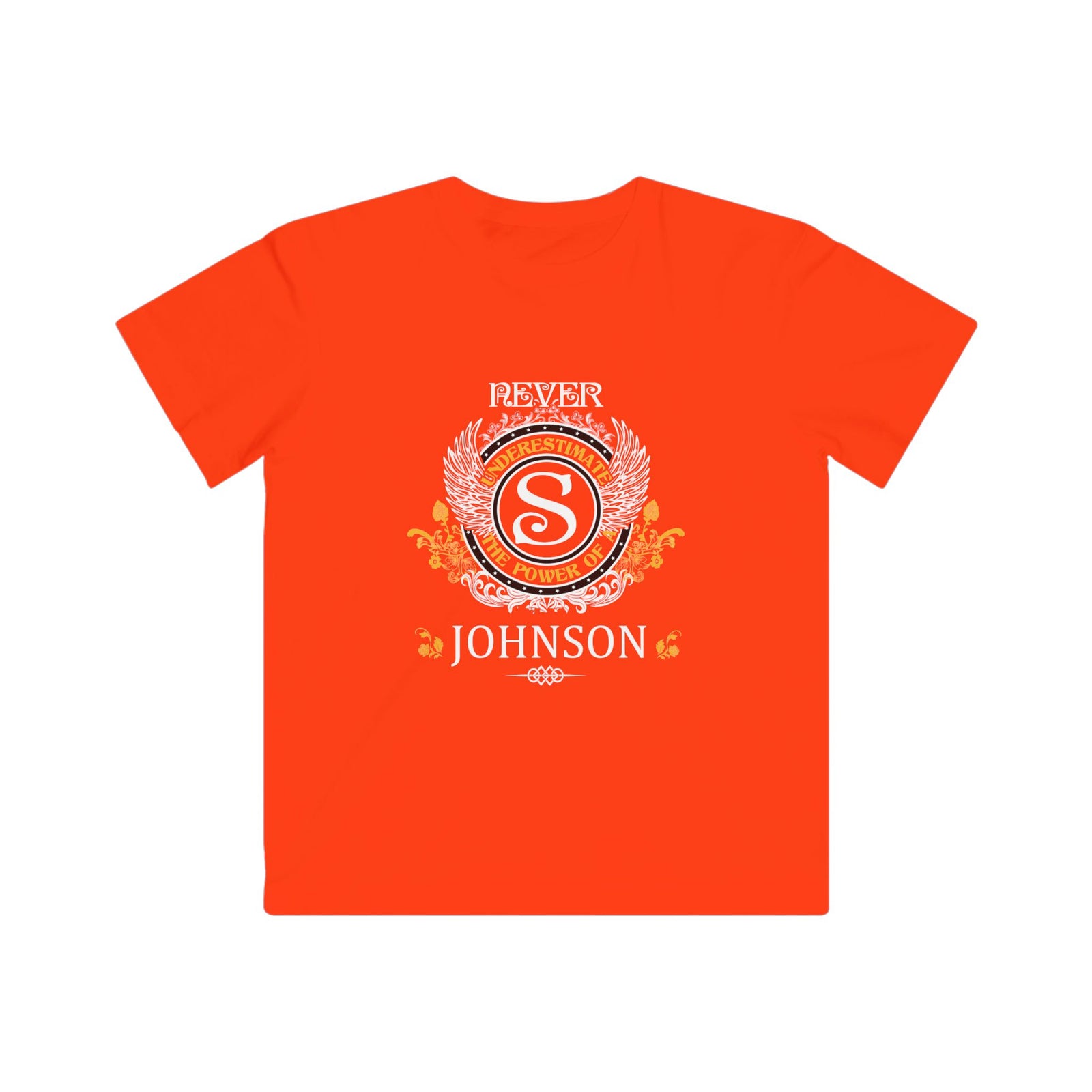 Never Underestimate The Power - Johnson Crest — Kids