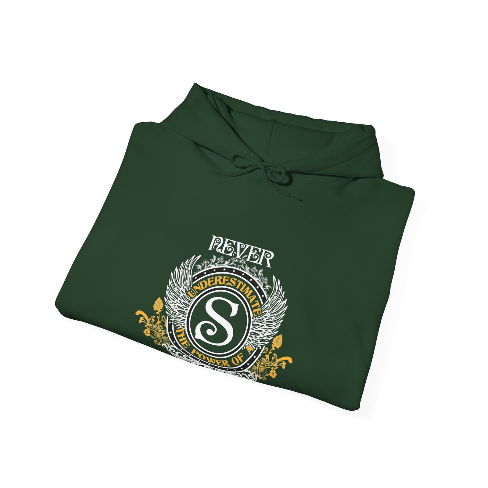 Never Underestimate The Power - Johnson Crest — Hoodie