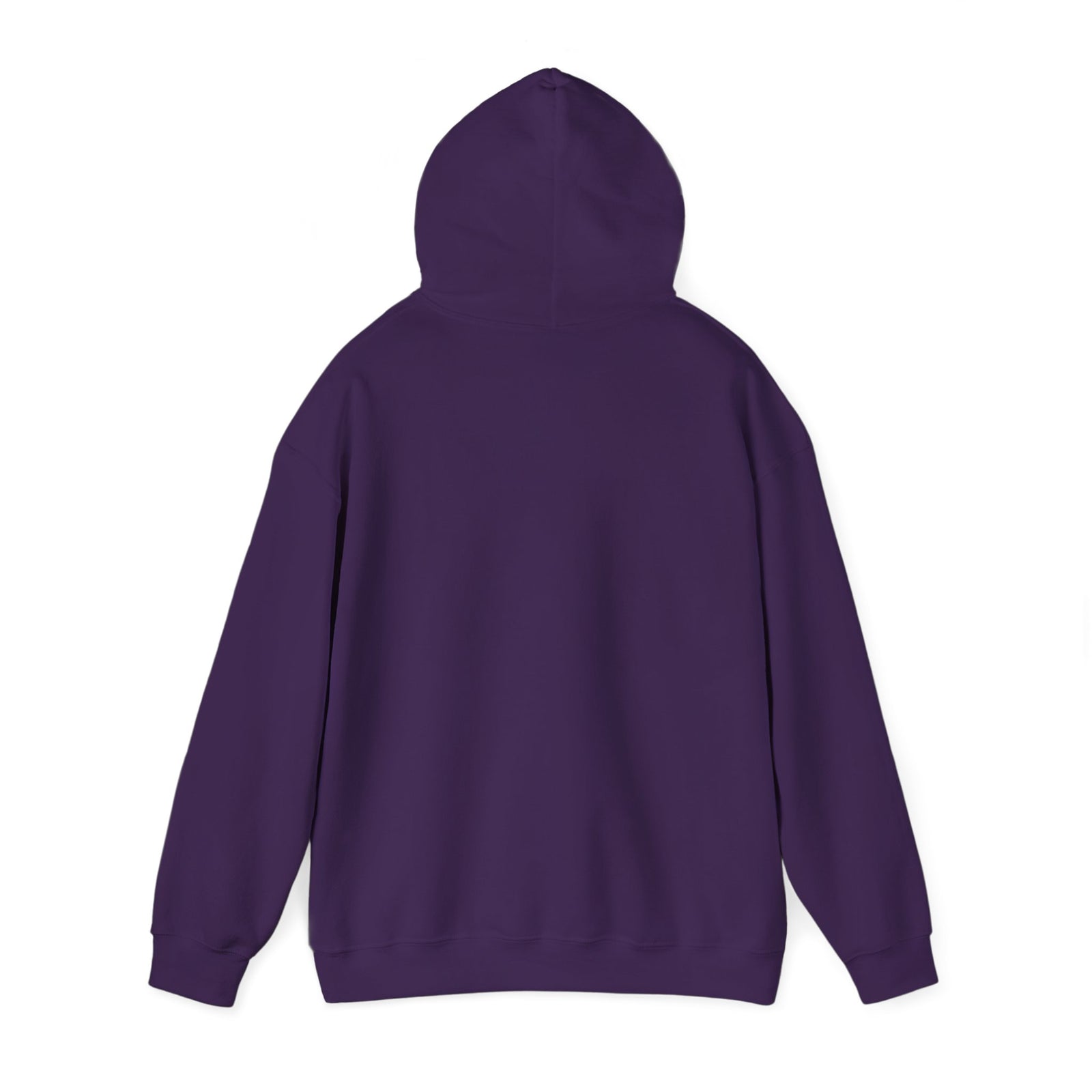 Wispy White Feather Silhouette — Hoodie