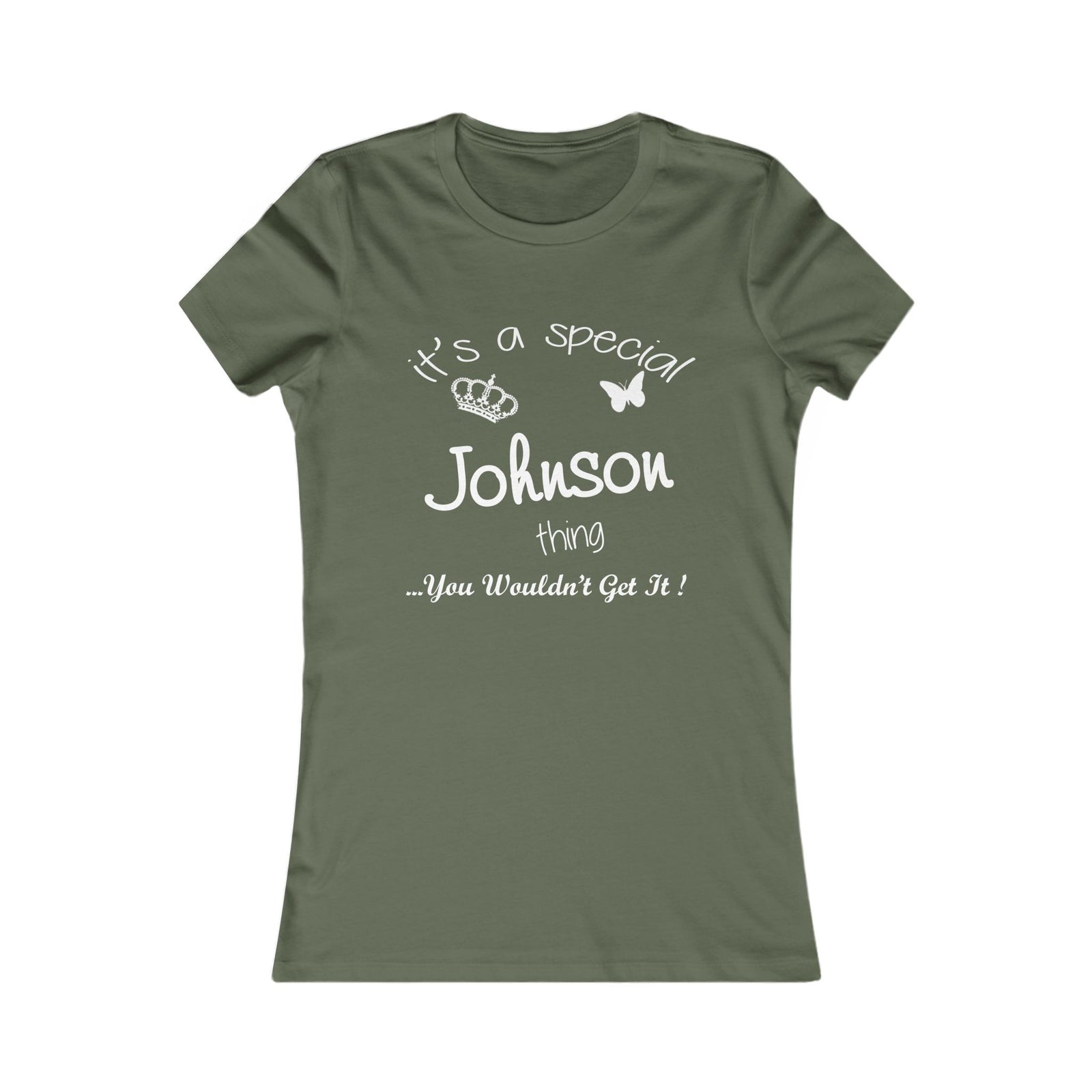 White Minimalist Butterfly Silhouette — Women Tee