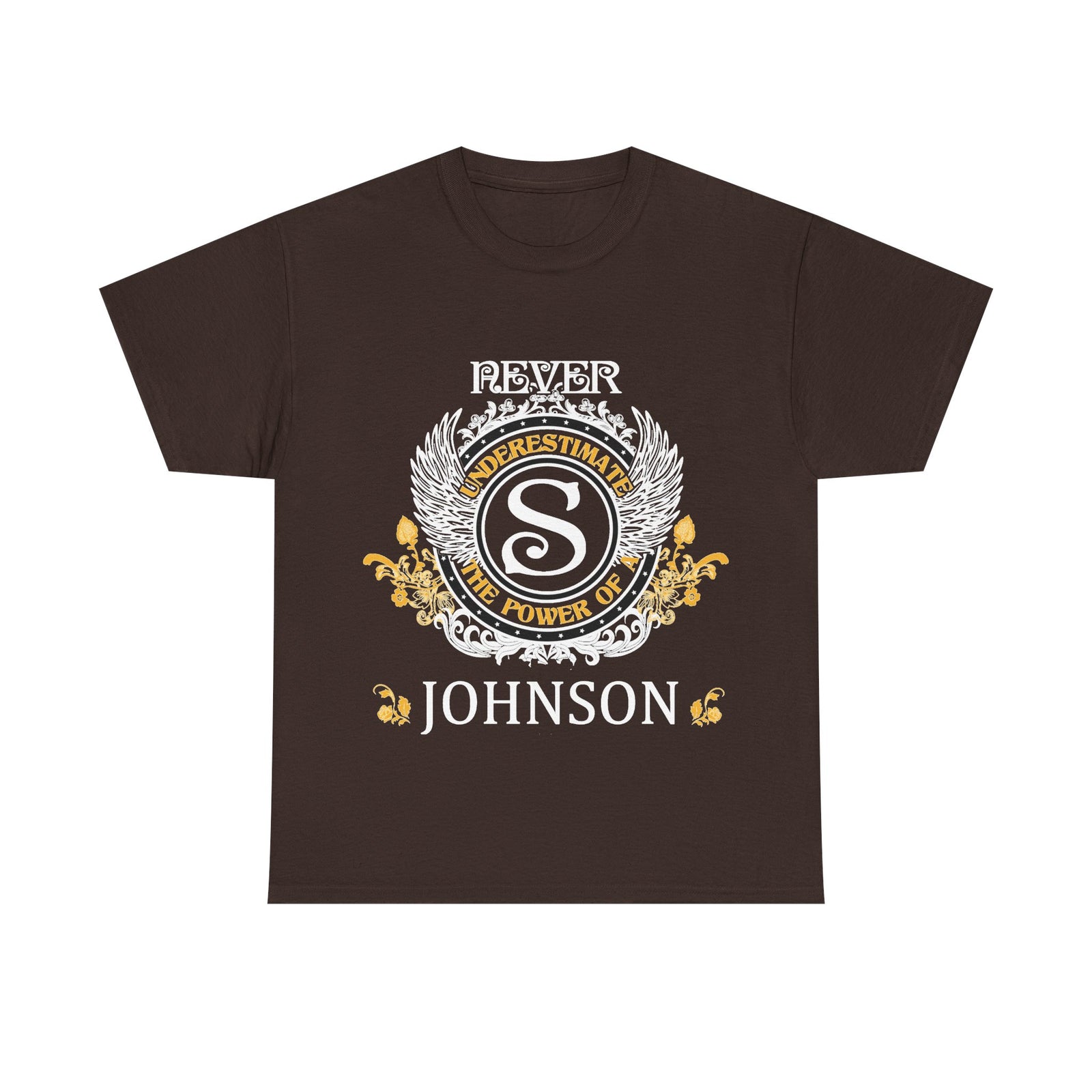Never Underestimate The Power - Johnson Crest — Unisex Tee