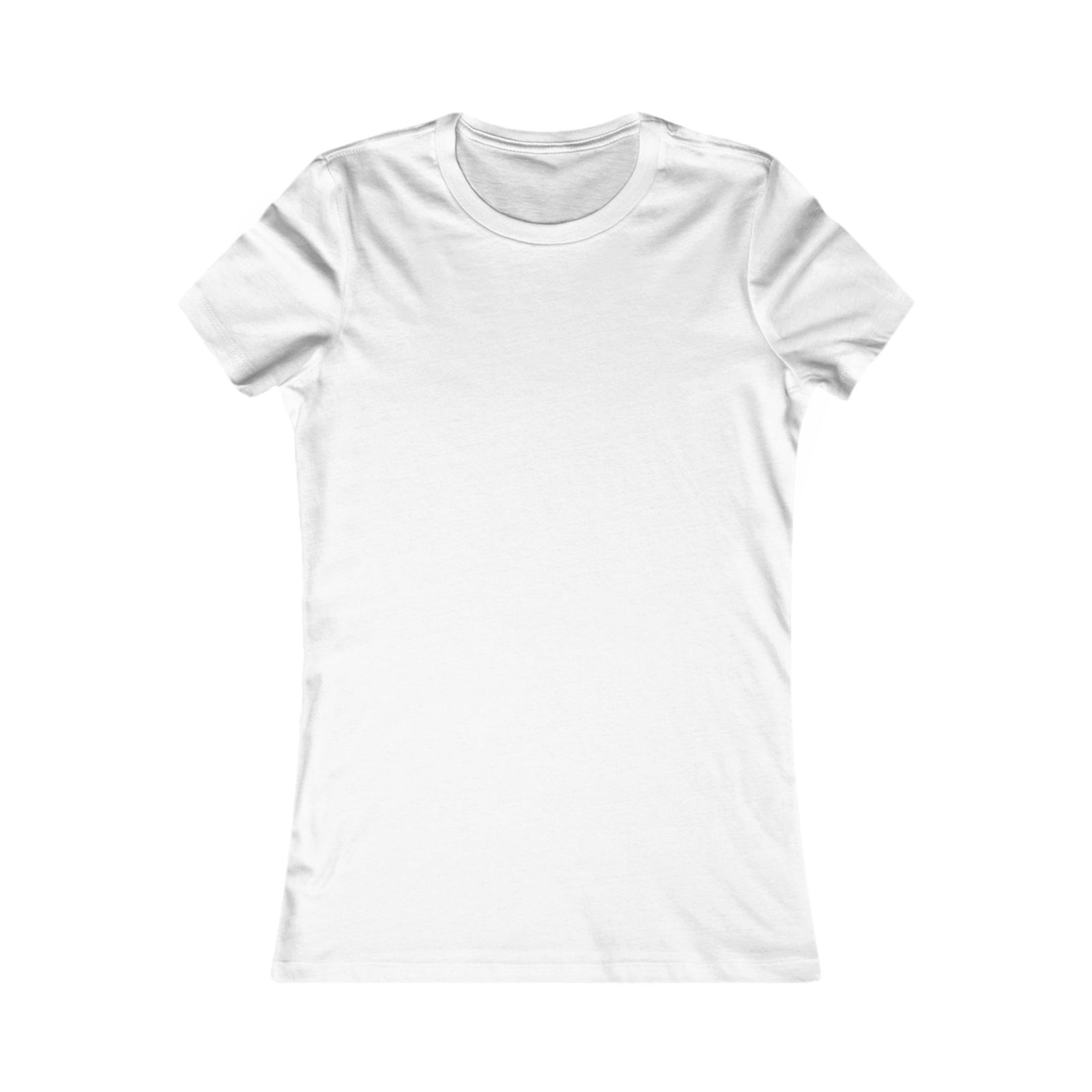 Simple Classic Black Text Design — Women Tee