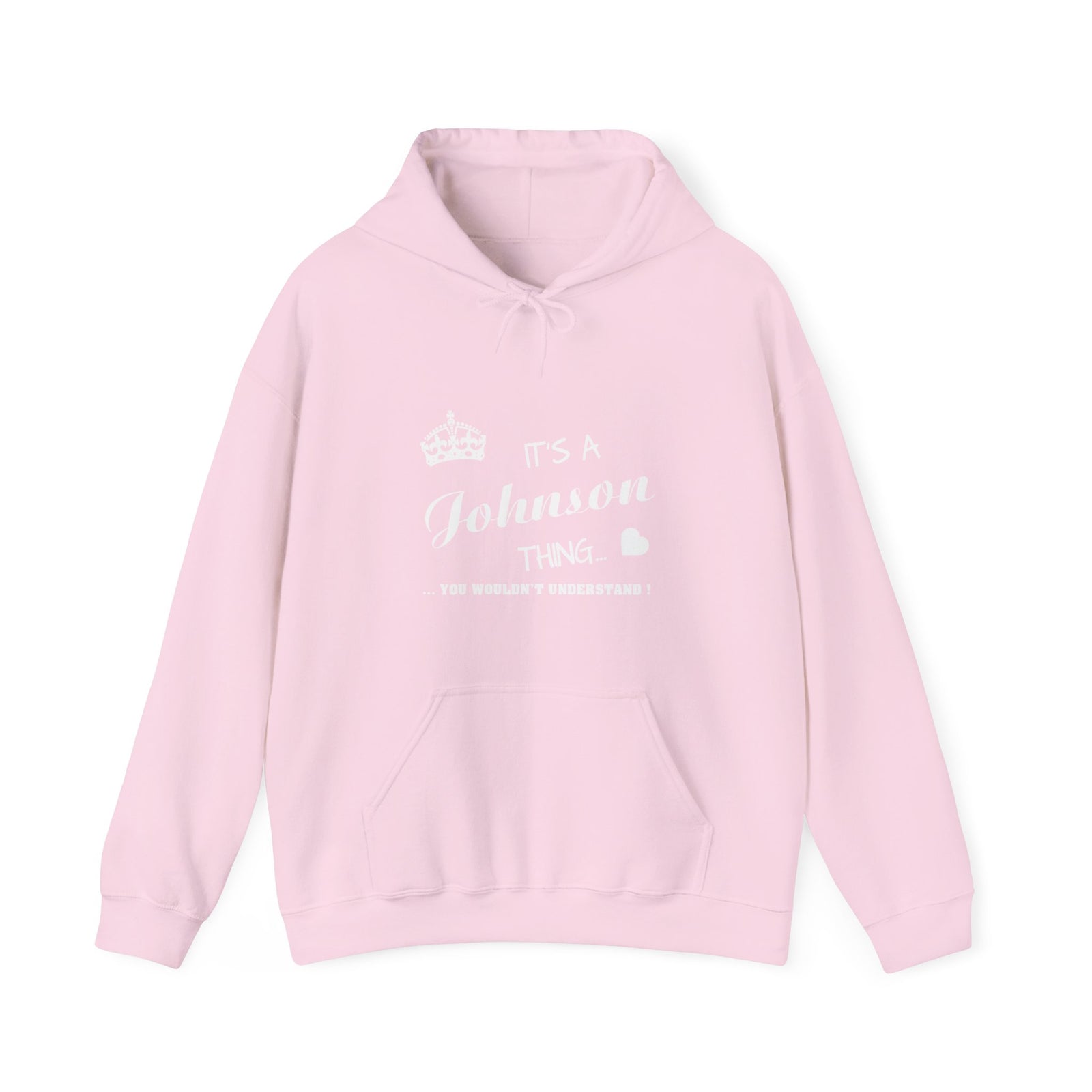 Simple Classic Black Text Design — Hoodie