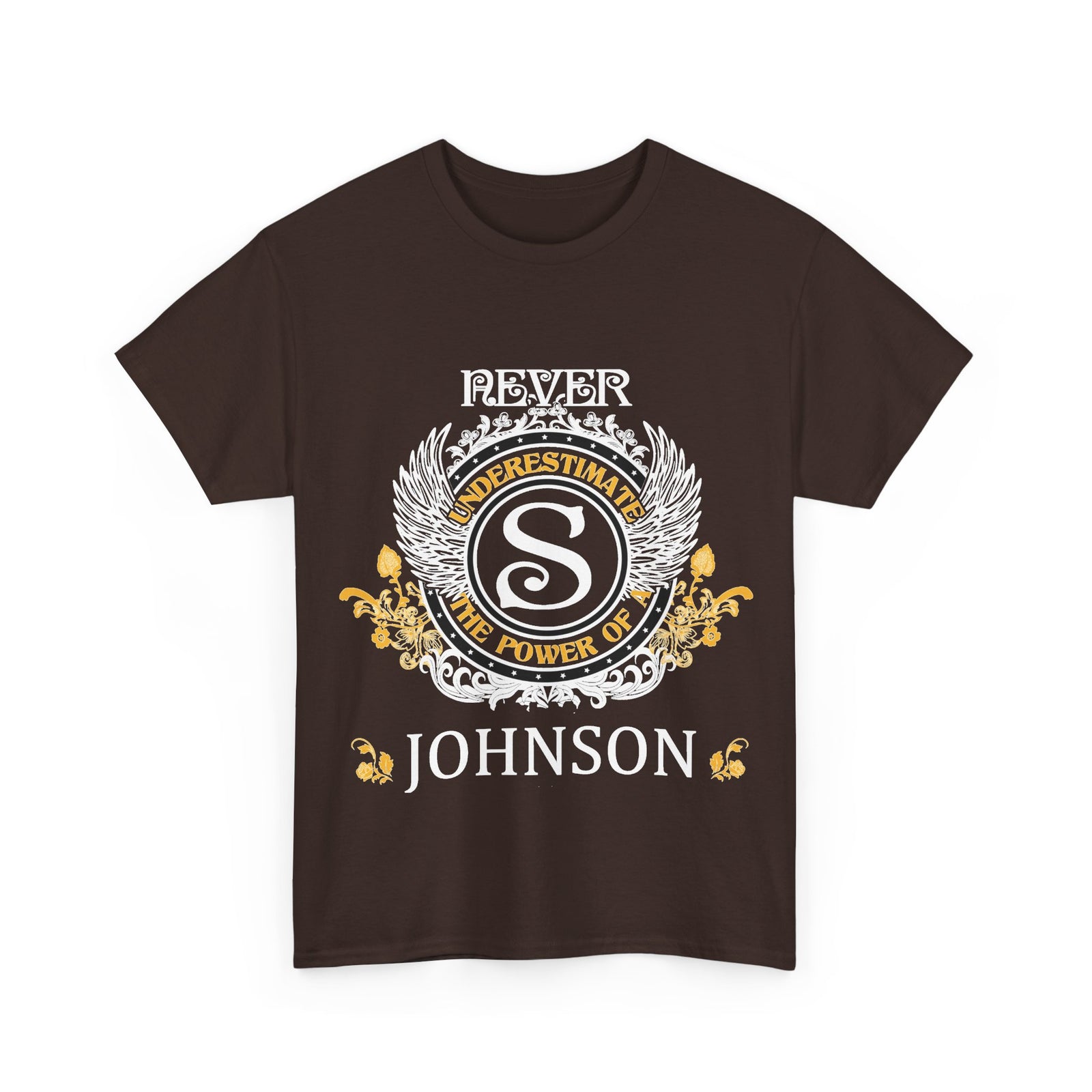 Never Underestimate The Power - Johnson Crest — Unisex Tee