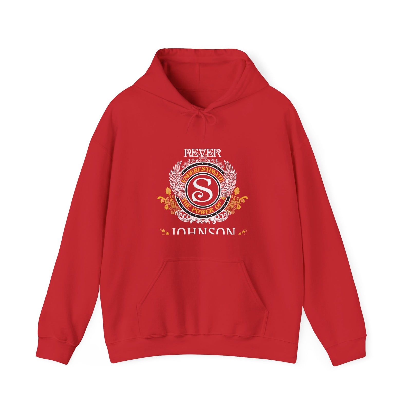 Never Underestimate The Power - Johnson Crest — Hoodie
