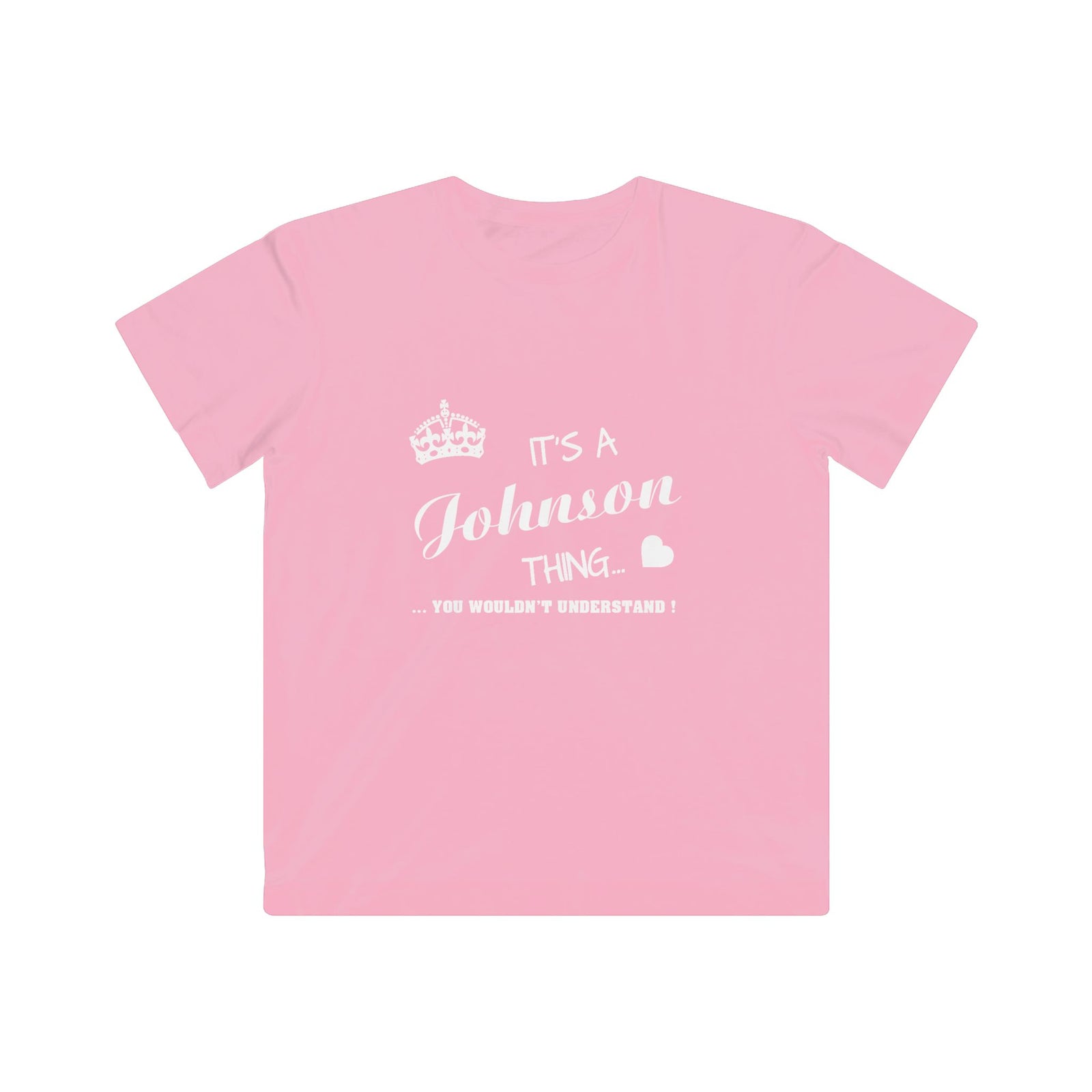 Simple Classic Black Text Design — Kids