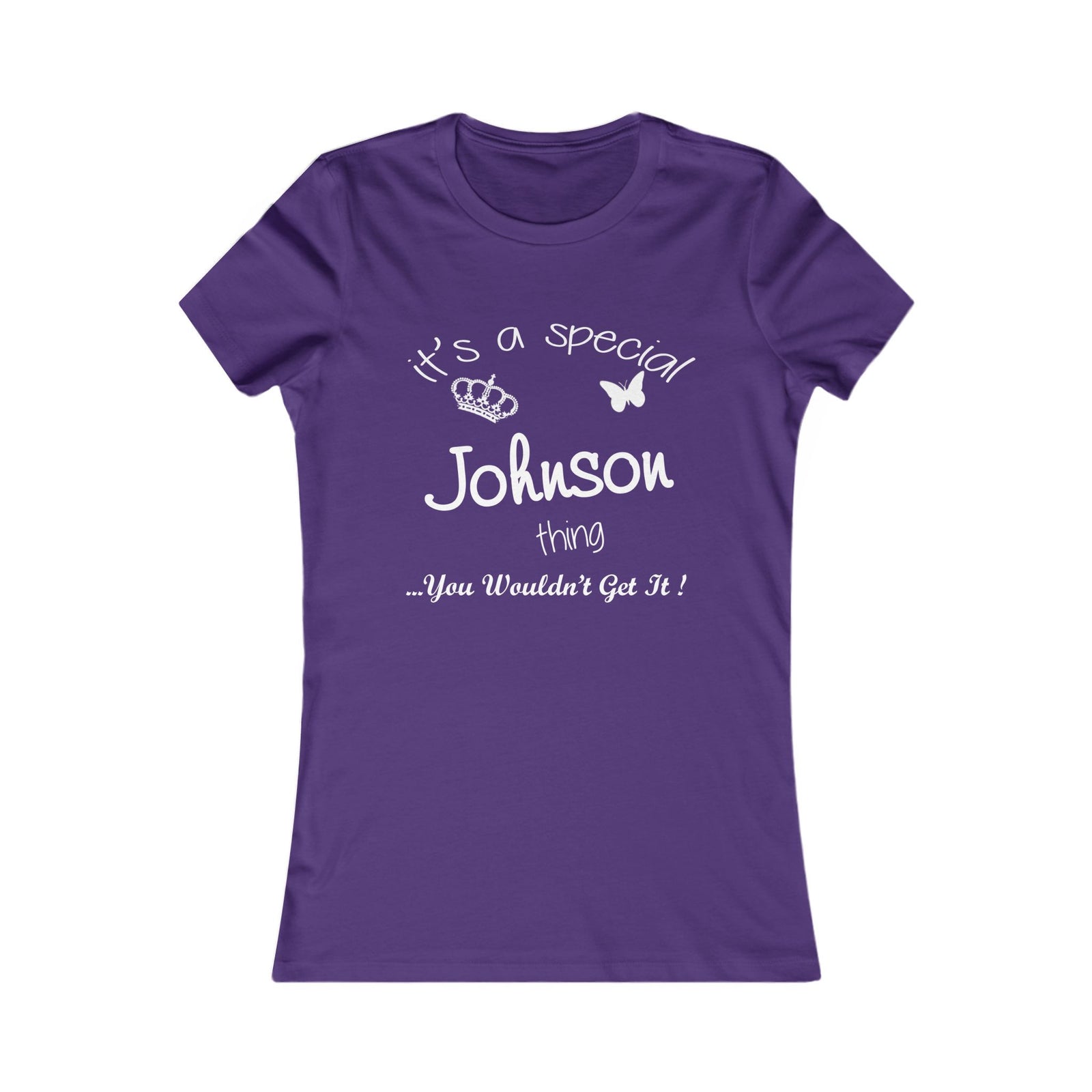 White Minimalist Butterfly Silhouette — Women Tee