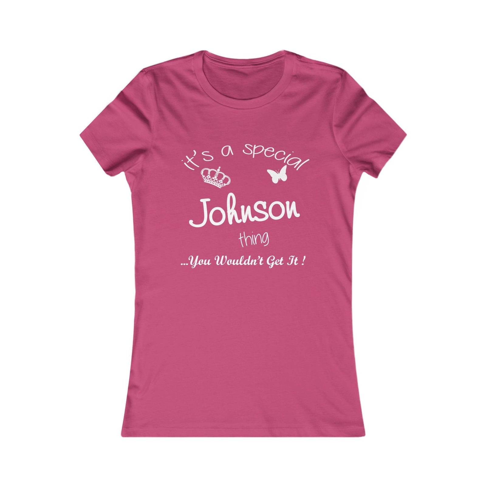 White Minimalist Butterfly Silhouette — Women Tee