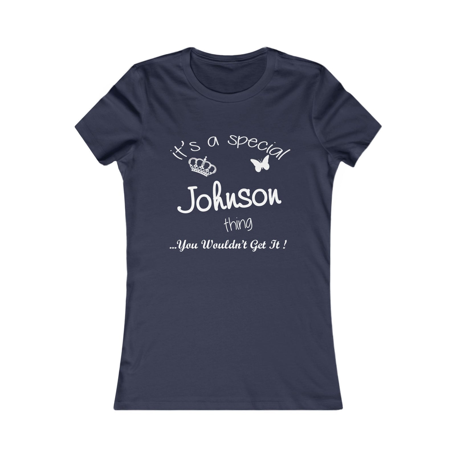 White Minimalist Butterfly Silhouette — Women Tee