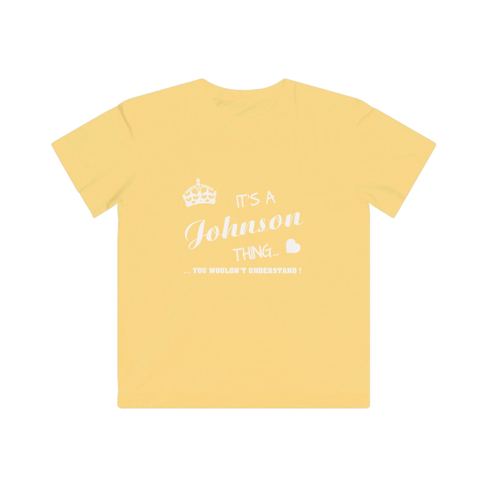 Simple Classic Black Text Design — Kids