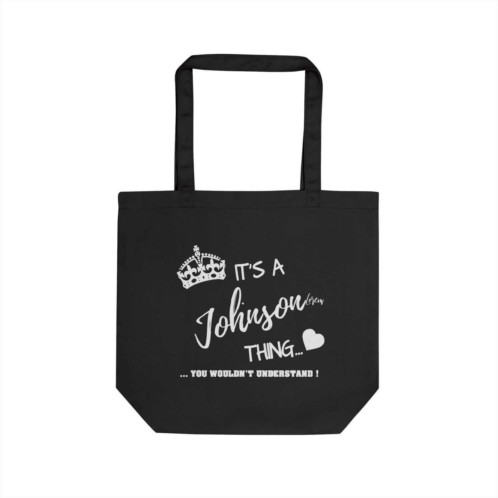 Wispy White Feather Silhouette — Eco Tote Bag