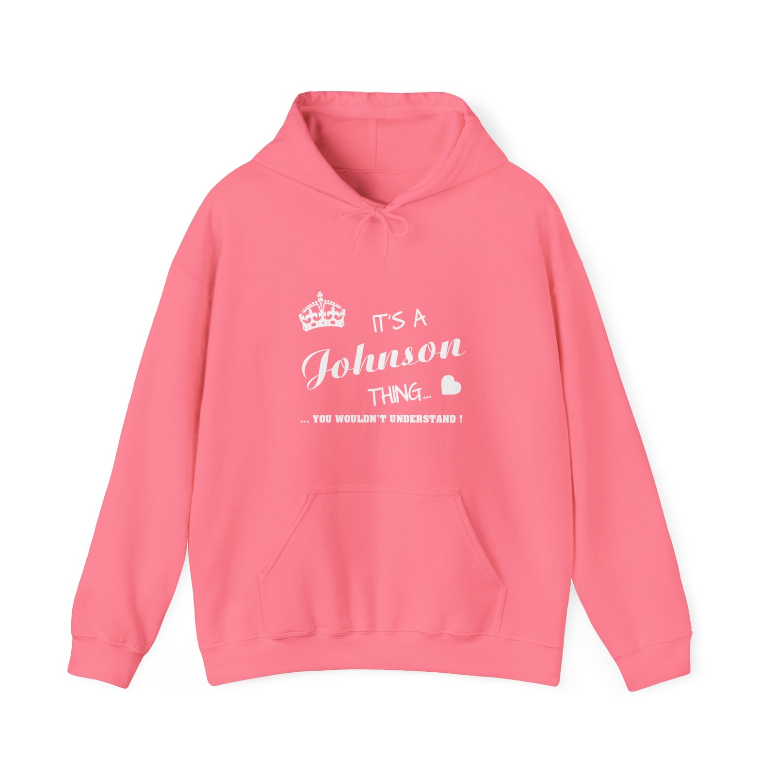Simple Classic Black Text Design — Hoodie