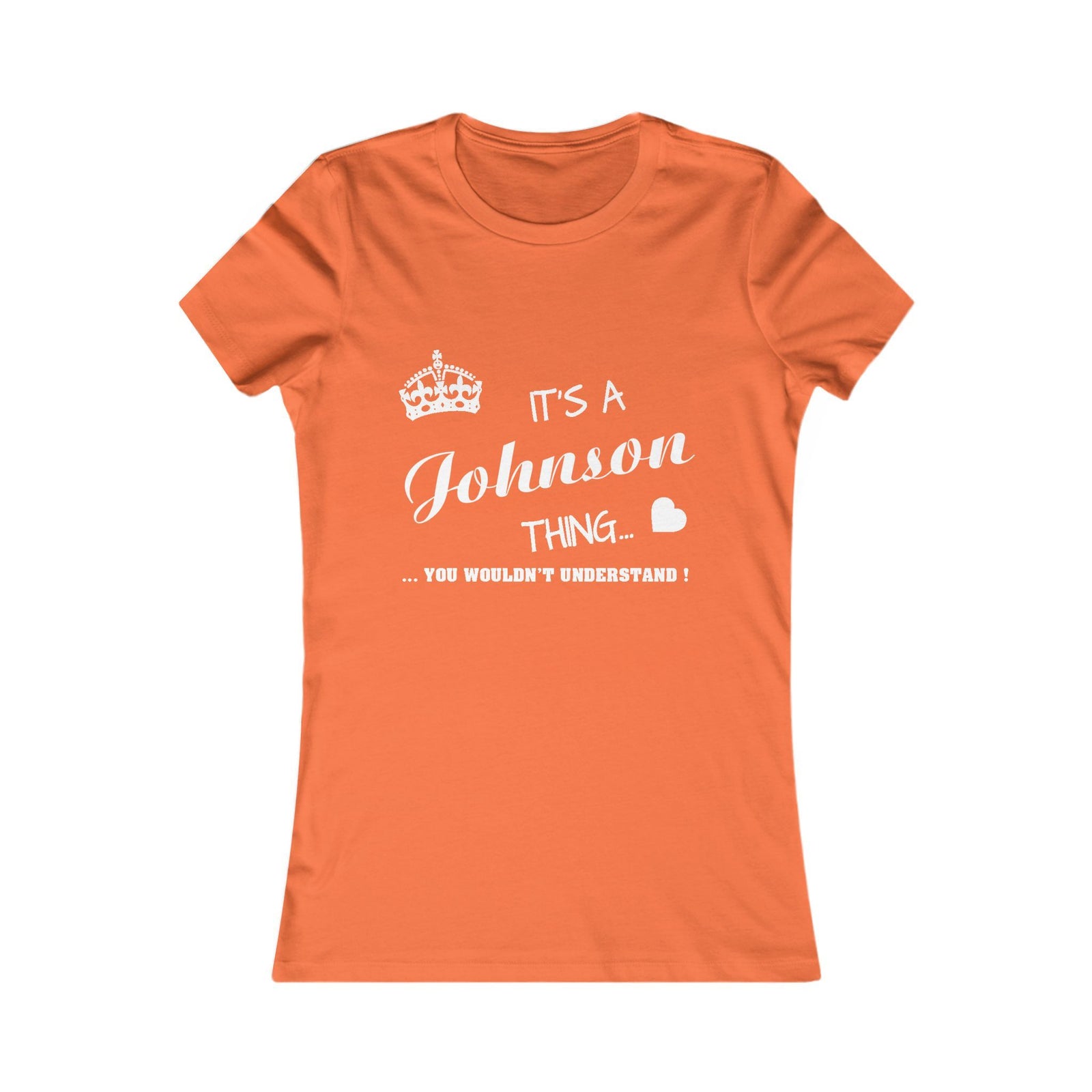 Simple Classic Black Text Design — Women Tee