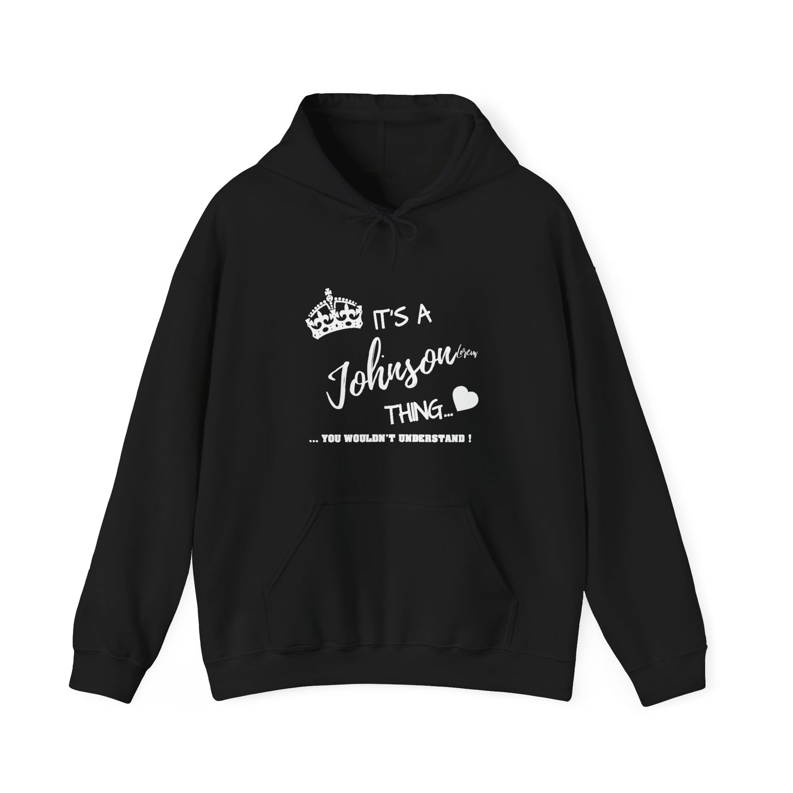 Wispy White Feather Silhouette — Hoodie