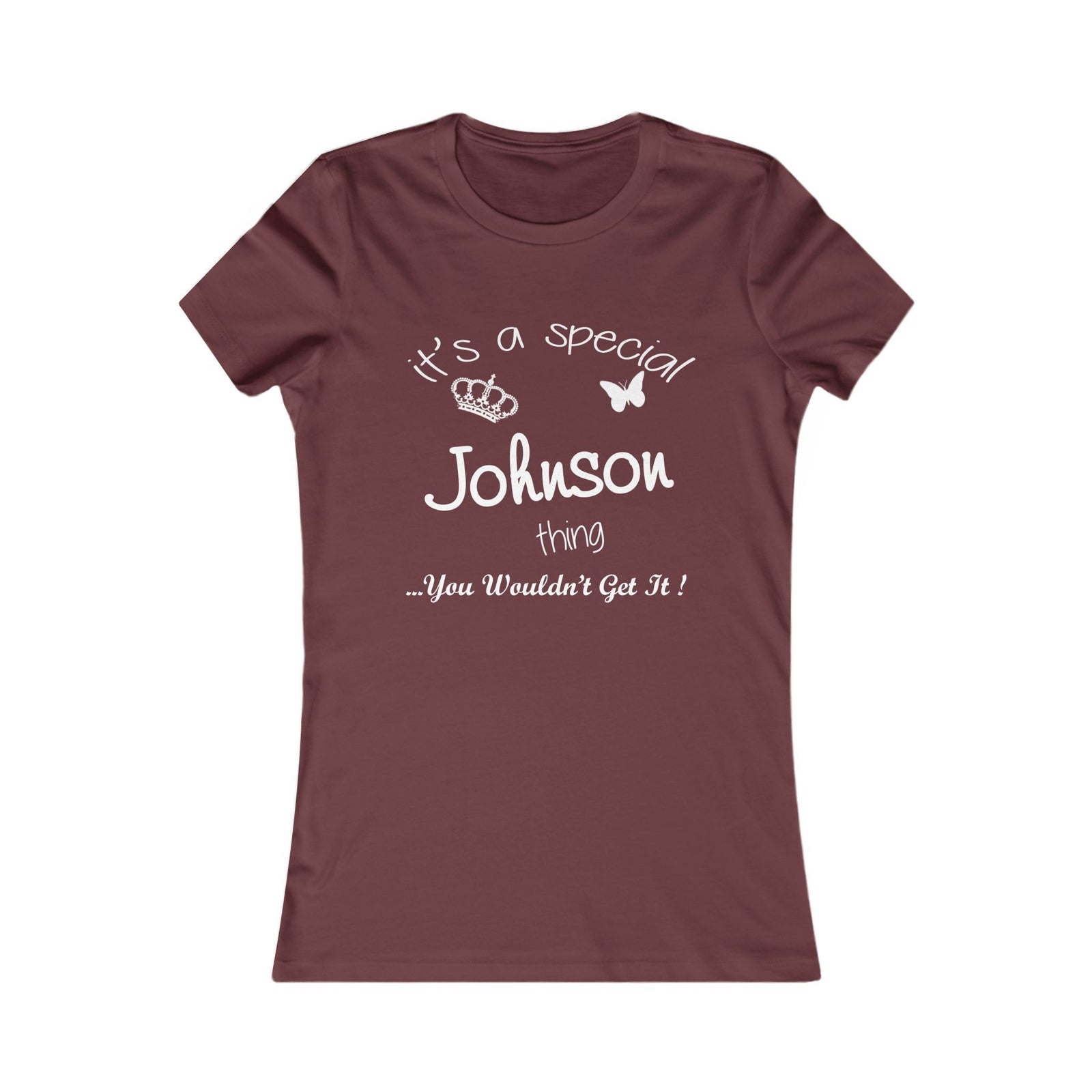 White Minimalist Butterfly Silhouette — Women Tee