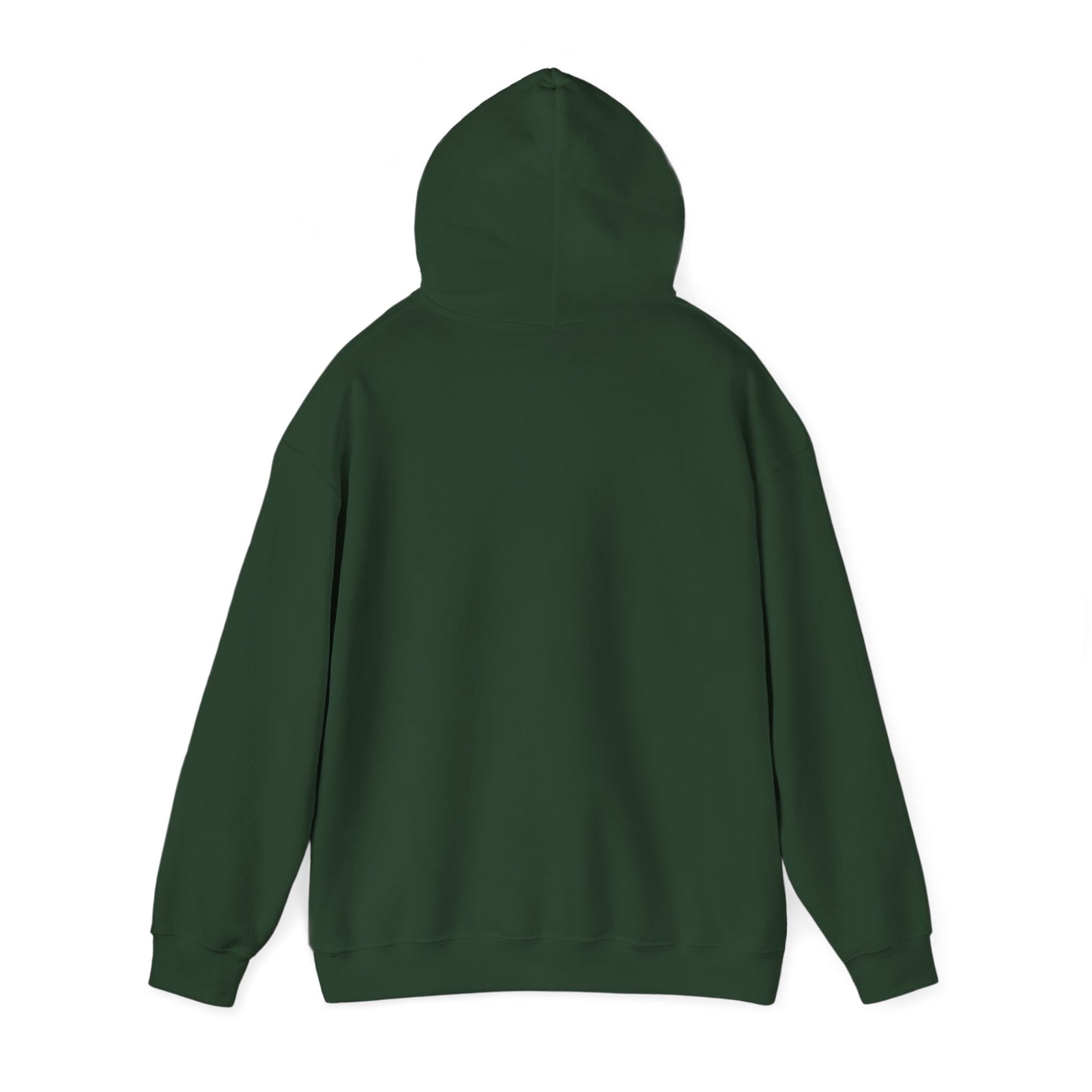 Wispy White Feather Silhouette — Hoodie