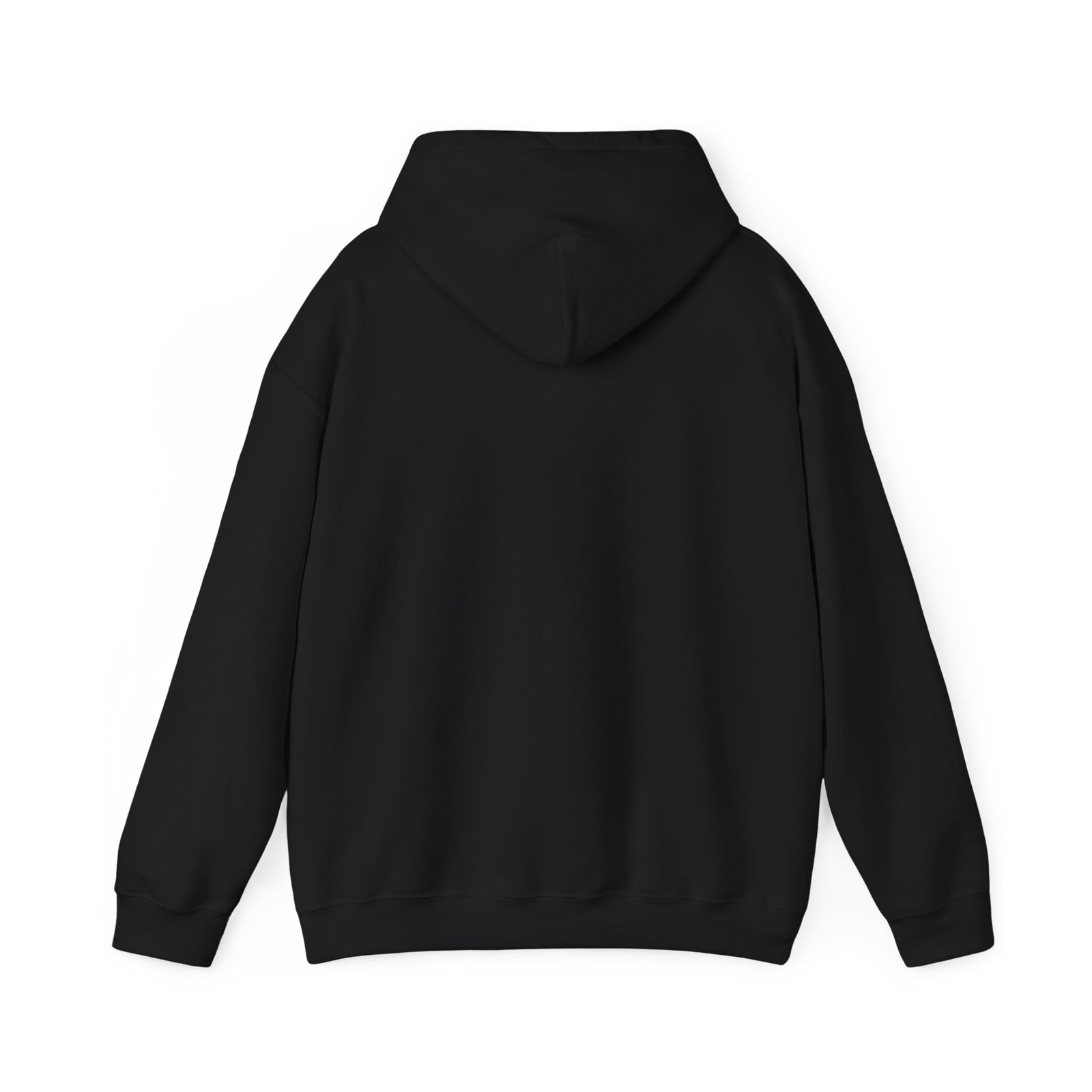Wispy White Feather Silhouette — Hoodie
