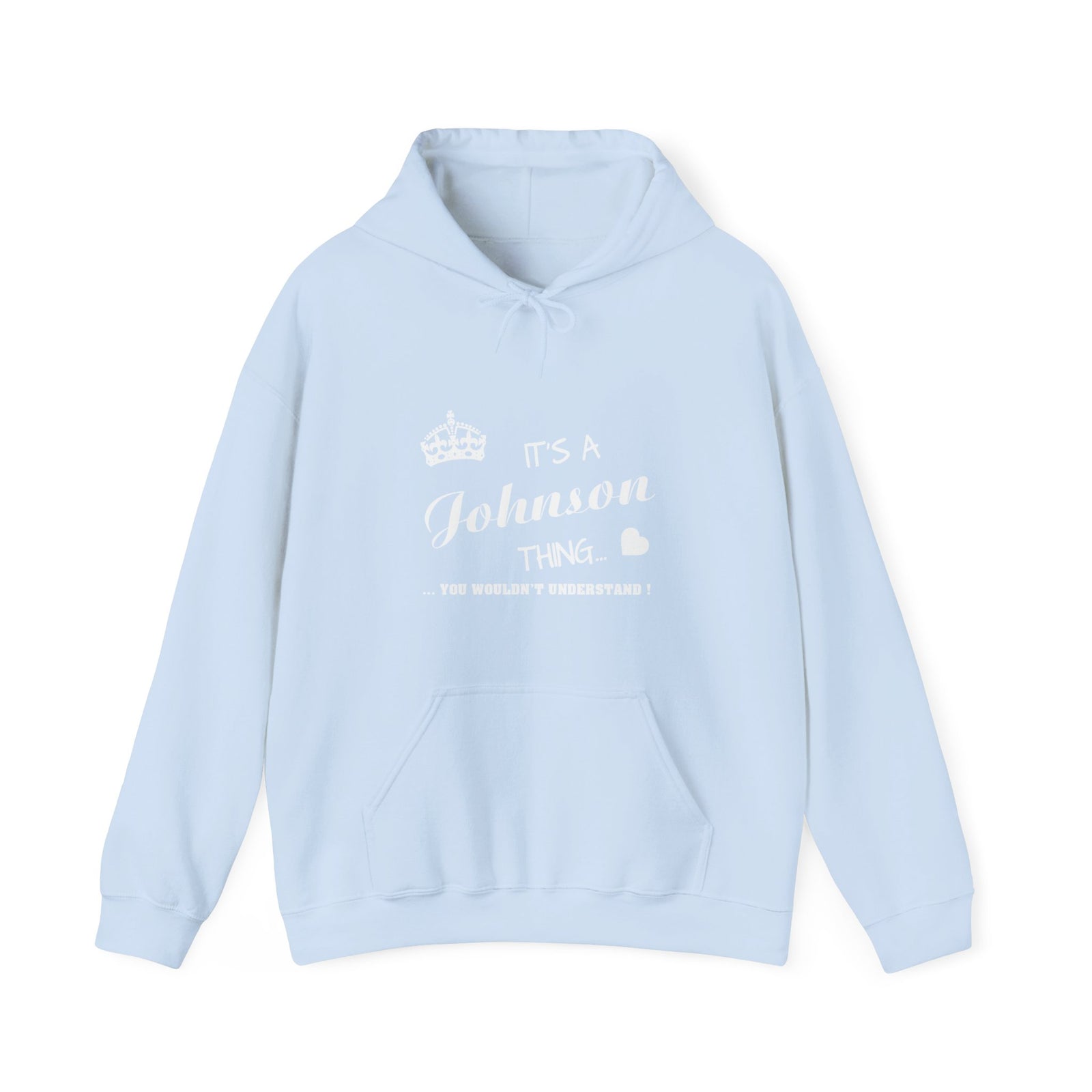 Simple Classic Black Text Design — Hoodie