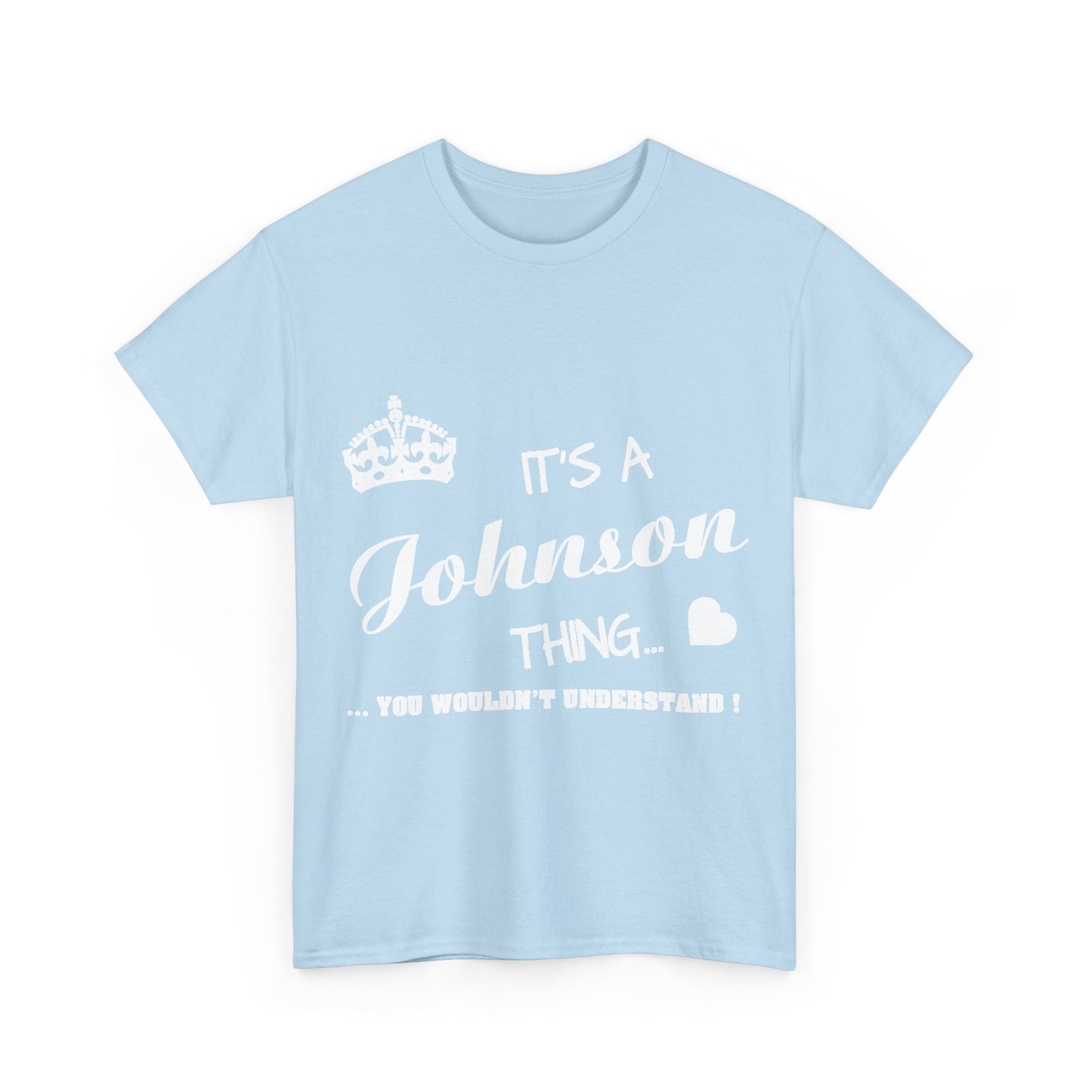 Simple Classic Black Text Design — Unisex Tee